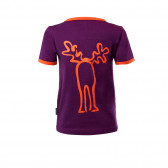 Βαμβακερή μπλούζα με επώνυμα Elkline και χαρούμενη εκτύπωση και στις δύο πλευρές για κορίτσι elkline 30083 2