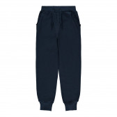NAME IT βαμβακερό αθλητικό παντελόνι με λεπτομέρειες στις τσέπες, σε μπλε ναυτικό χρώμα, για κορίτσια Name it 301323 2