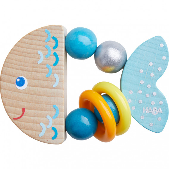 Βρεφικό ξύλινο παιχνίδι - Ψάρι Haba 302142 