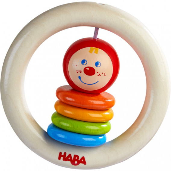 Ξύλινο παιδικό παιχνίδι - Κλόουν Haba 302164 