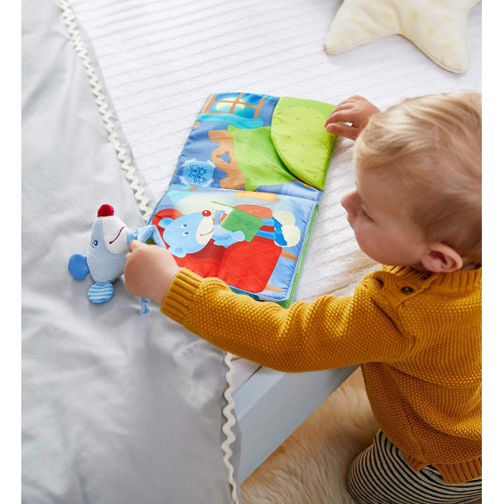 Υφασμάτινο βιβλίο για μωρά - Καληνύχτα 3D Haba 302239 6