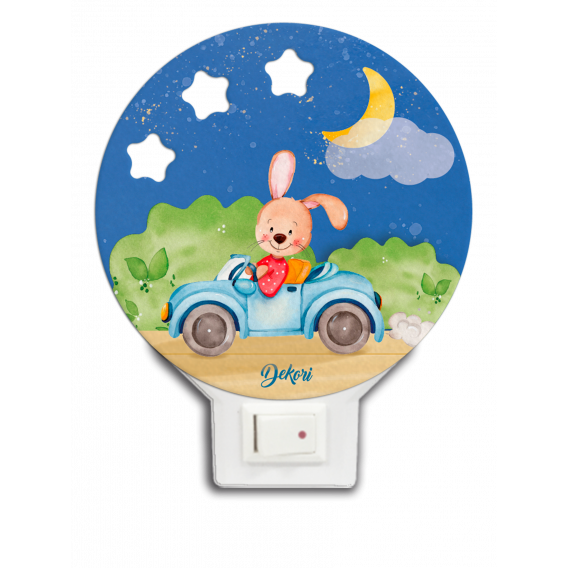 Λάμπα LED για παιδικό δωμάτιο - Κουνελάκι Dekori 302276 