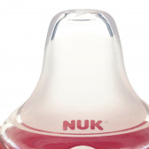 Μπιμπερό χυμού, από πολυπροπυλένιο, με χερούλια και πιπίλα, 6 + μηνών, 150 ml., Κόκκινο με πάπια NUK 302633 3
