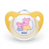 Πιπίλα Peppa για μωρό 6-18 μηνών NUK 302884 