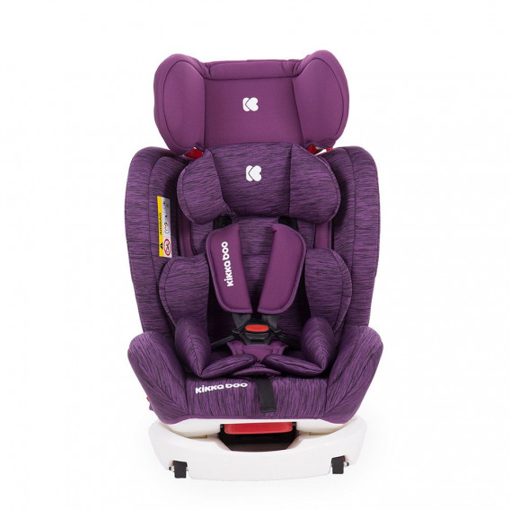 Κάθισμα αυτοκινήτου 0-1-2-3 (0-36 kg) 4 Fix Purple Melange Kikkaboo 303112 3