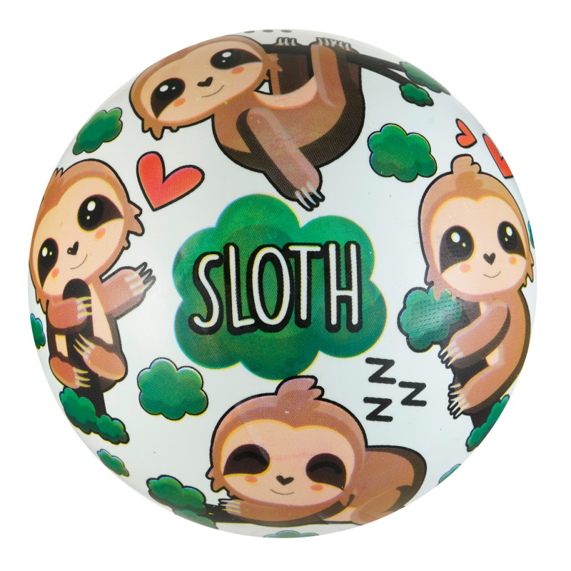 Sloth μπάλα, μέγεθος 23 εκ, πολύχρωμη  303323