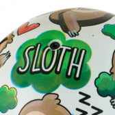 Sloth μπάλα, μέγεθος 23 εκ, πολύχρωμη Unice 303325 3