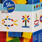 Κατασκευές Combis 56 κομματιών Game Movil 303604 2