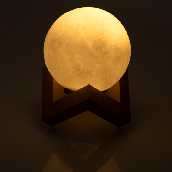 Διακοσμητικό φωτιστικό νύχτας - Φεγγάρι Ikonka 303747 6