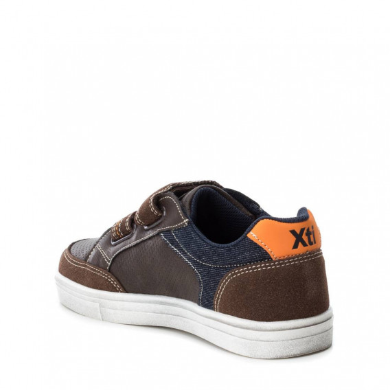 Δερμάτινα παπούτσια για αγόρια, με μαλακή επένδυση XTI 3086 4