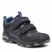 Μαύρα αθλητικά παπούτσια Geox με velcro Geox 309397 2