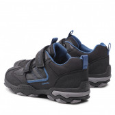 Μαύρα αθλητικά παπούτσια Geox με velcro Geox 309399 3