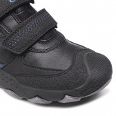 Μαύρα αθλητικά παπούτσια Geox με velcro Geox 309402 6