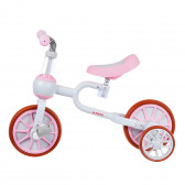 Παιδικό ποδήλατο με βοηθητικές ρόδες - Ροζ ZIZITO 309433 2