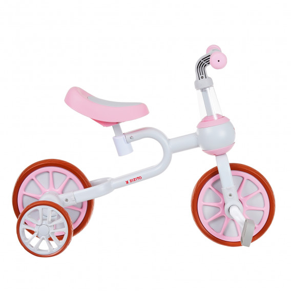 Παιδικό ποδήλατο με βοηθητικές ρόδες - Ροζ ZIZITO 309437 6