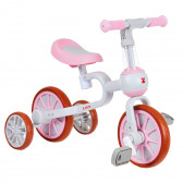 Παιδικό ποδήλατο με βοηθητικές ρόδες - Ροζ ZIZITO 309438 7