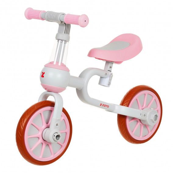 Παιδικό ποδήλατο με βοηθητικές ρόδες - Ροζ ZIZITO 309448 17