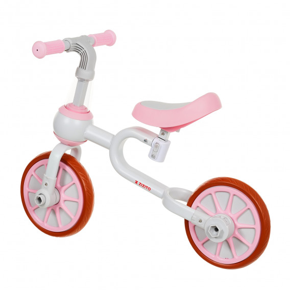 Παιδικό ποδήλατο με βοηθητικές ρόδες - Ροζ ZIZITO 309449 18