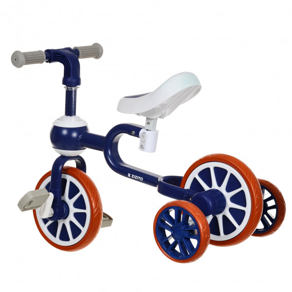 Παιδικό ποδήλατο με βοηθητικές ρόδες - Μπλε ZIZITO 309452 3