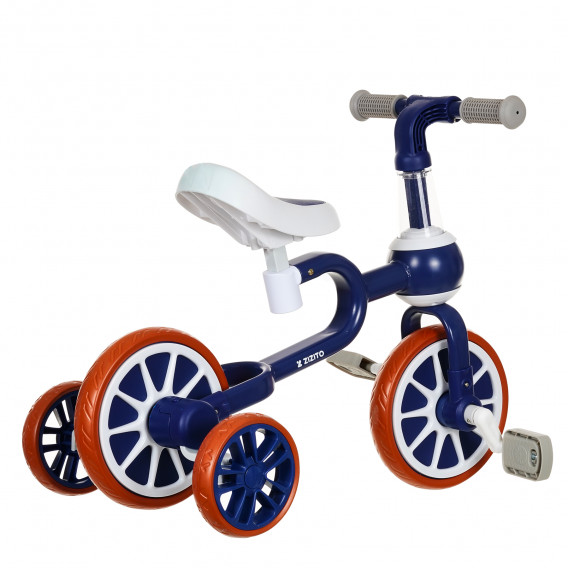 Παιδικό ποδήλατο με βοηθητικές ρόδες - Μπλε ZIZITO 309453 4