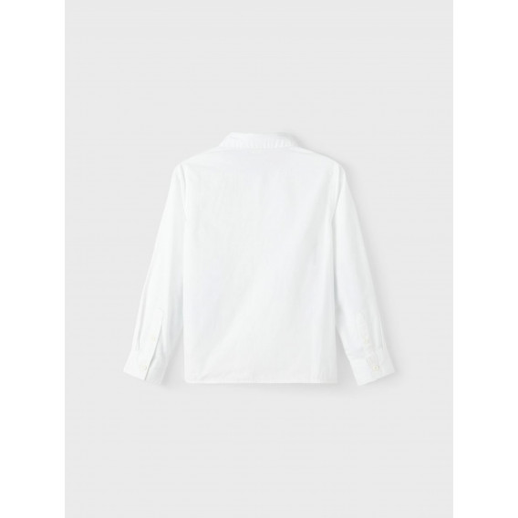 NAME IT μακρυμάνικο πουκάμισο, λευκό, για αγόρια Name it 310189 2