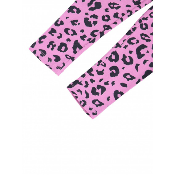Κολάν με animal print για μωρό, ροζ Name it 310255 3