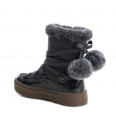 Μπότες για κορίτσια για φθινόπωρο-χειμώνα με φούντες, φερμουάρ και κορδόνια XTI 3103 3