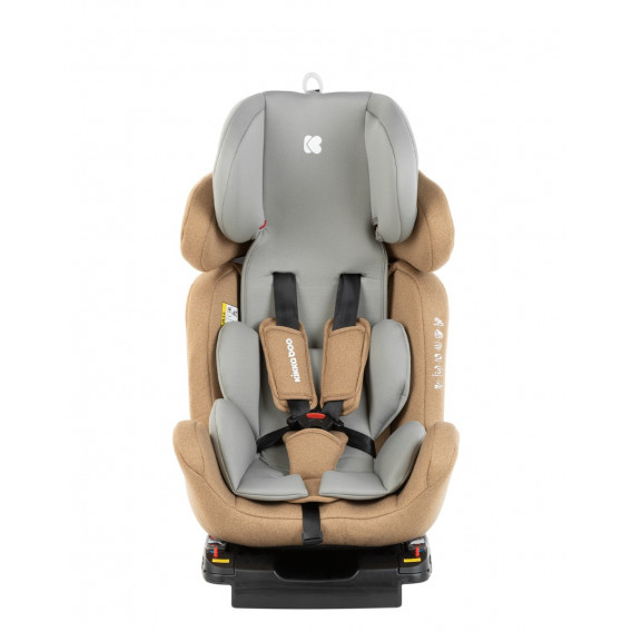 Κάθισμα αυτοκινήτου 0-1-2-3 (0-36 kg) 4 Safe + Isofix Beige 2020 Kikkaboo 310531 3