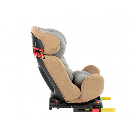 Κάθισμα αυτοκινήτου 0-1-2-3 (0-36 kg) 4 Safe + Isofix Beige 2020 Kikkaboo 310534 6