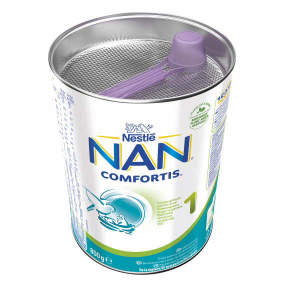 Βρεφικό γάλα NAN Comfortis 1 LR Bte, 0+ μήνες, κουτί 800 g. Nestle 310844 6