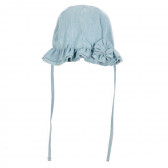 Βαμβακερό καπέλο μωρού, σε μπλε χρώμα Chicco 311662 