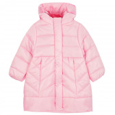 Ζεστό μπουφάν Midimod για κοριτσάκια σε απαλό ροζ χρώμα Midimod 311697 