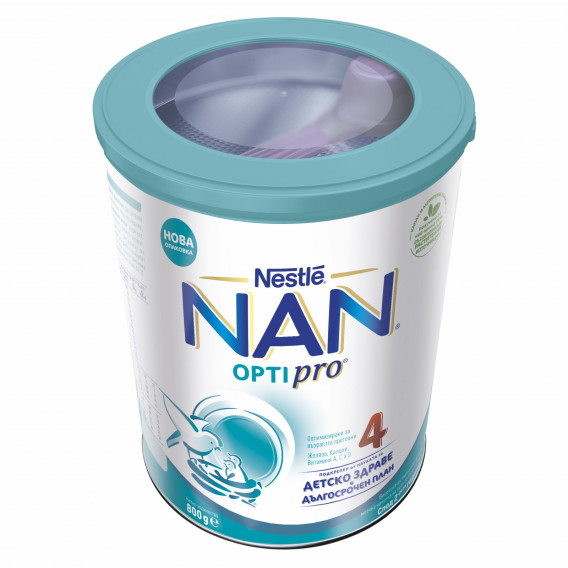 Εμπλουτισμένο ρόφημα γάλακτος NAN 4, 2+ ετών, κουτί 800 γρ. Nestle 311837 4