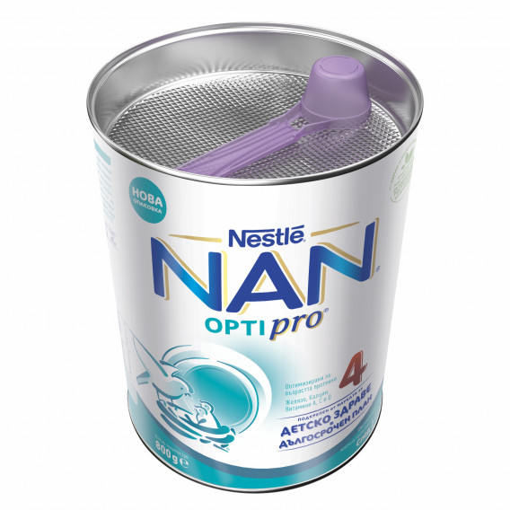 Εμπλουτισμένο ρόφημα γάλακτος NAN 4, 2+ ετών, κουτί 800 γρ. Nestle 311838 5
