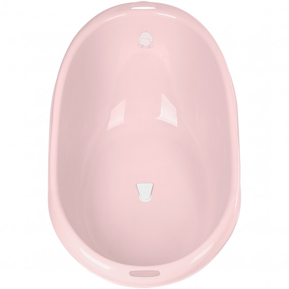 Hippo μπανιέρα 82 cm, με αποχέτευση, ροζ Kikkaboo 312203 2