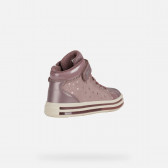 Sneakers με λακαριστές λεπτομέρειες, ροζ Geox 312242 5