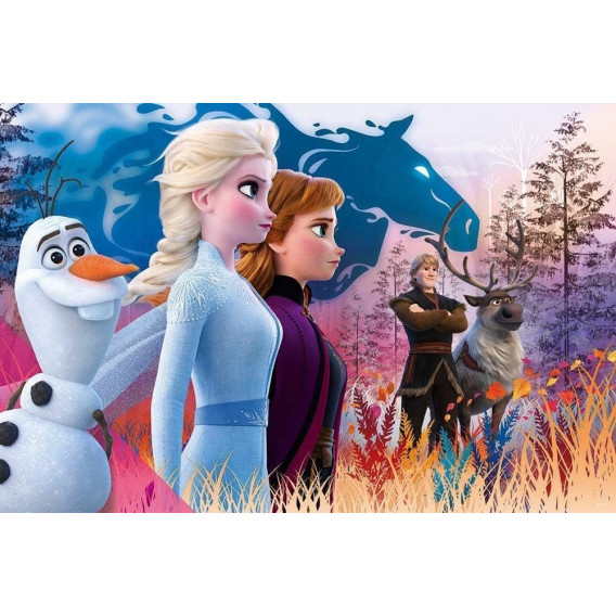 Puzzle - The Frozen Kingdom, ένα μαγικό ταξίδι, 24 κομμάτια Trefl 312437 2