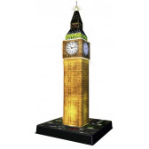 3D παζλ με το φωτισμένο Big Ben στο Λονδίνο Ravensburger 312500 2