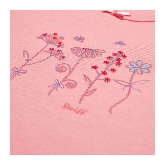 Steiff μπλούζα με κοντό μανίκι και μοτίβο λουλουδιών για μωρό Steiff 31287 3