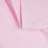 Βαμβακερό αθλητικό παντελόνι σε ροζ χρώμα, για μωρό Benetton 313176 2