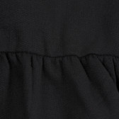 Φινετσάτη πλεκτή μπλούζα σε μαύρο χρώμα Sisley 313624 2