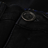 Κοντό τζιν παντελόνι σε μαύρο χρώμα για αγόρι Ebound Denim 31368 3