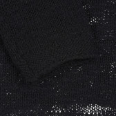 Μαύρο πουλόβερ με στάμπες αστεριών Benetton 314384 3