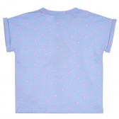 Βαμβακερές πιτζάμες με σχέδιο με λαγουδάκι, μπλε Chicco 315170 5