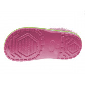 Παντόφλες με γουνάκι, σε ροζ χρώμα Beppi 315540 2