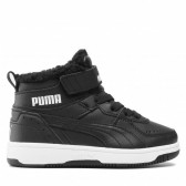 Μαύρα ψηλά αθλητικά παπούτσια Rebound Joy Fur Puma 315643 2