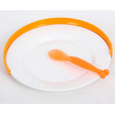 Πορτοκαλί Προστατευτικό για πιάτο Mycey 315956 