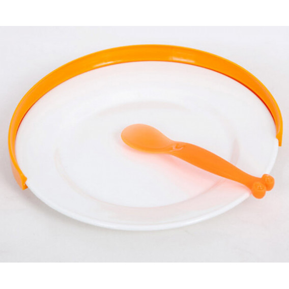 Πορτοκαλί Προστατευτικό για πιάτο Mycey 315956 