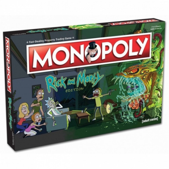 Monopoly - Rick and Morty Monopoly 316629 
