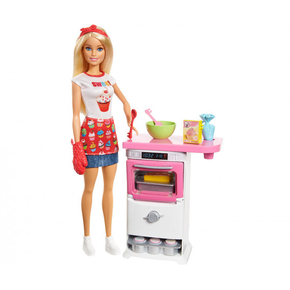 σετ παιχνιδιών Barbie Chef για κορίτσια Barbie 316808 3